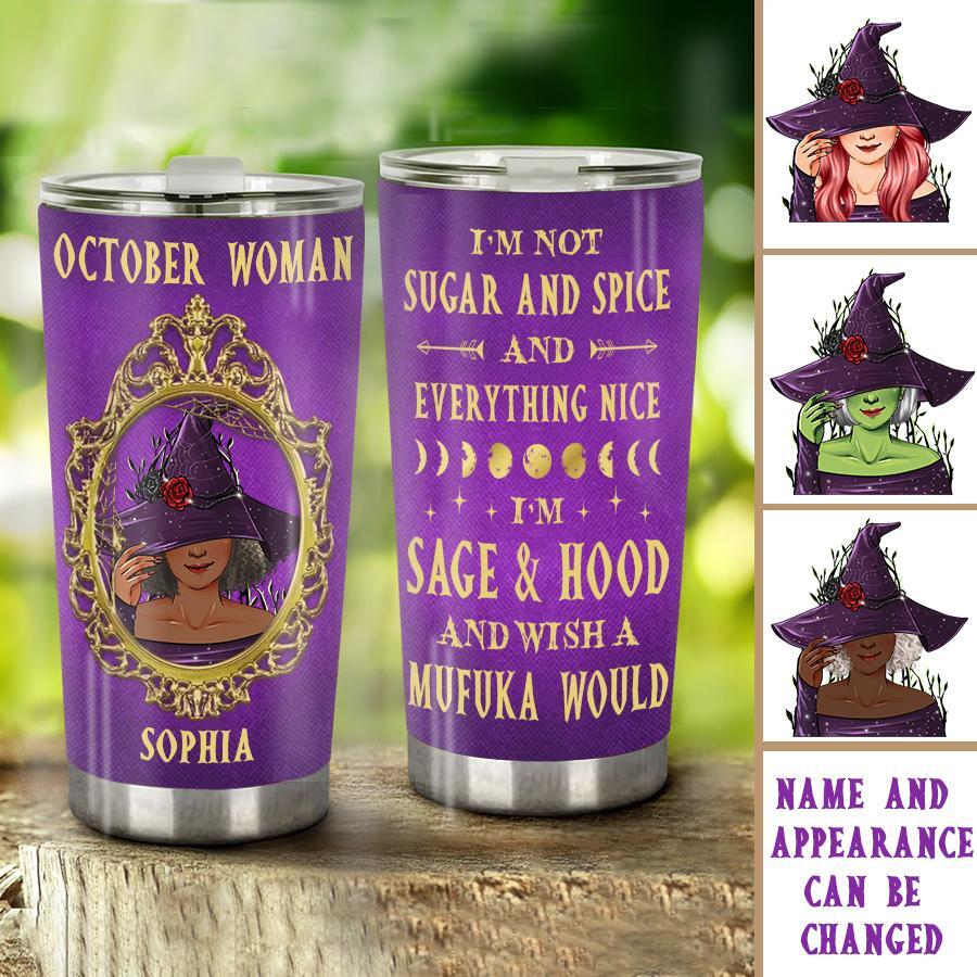 Personalized tumblers, Birthday tumbler, birthdays in October, October birthday gifts for her