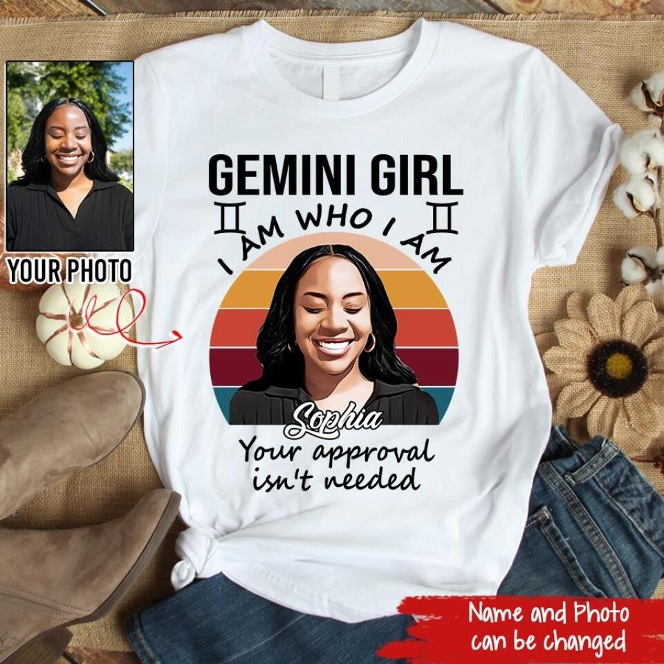 Custom Birthday Shirt, Gemini Zodiac t shirt, Gemini Birthday shirt, Gemini t shirts for ladies, Gemini queen t shirt, Gemini Queen Birthday shirt