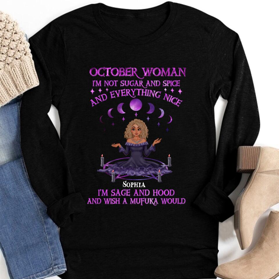 October Birthday Shirt, Custom Birthday Shirt, Queens Born In October, October Birthday Shirts For Woman, October Birthday Gifts