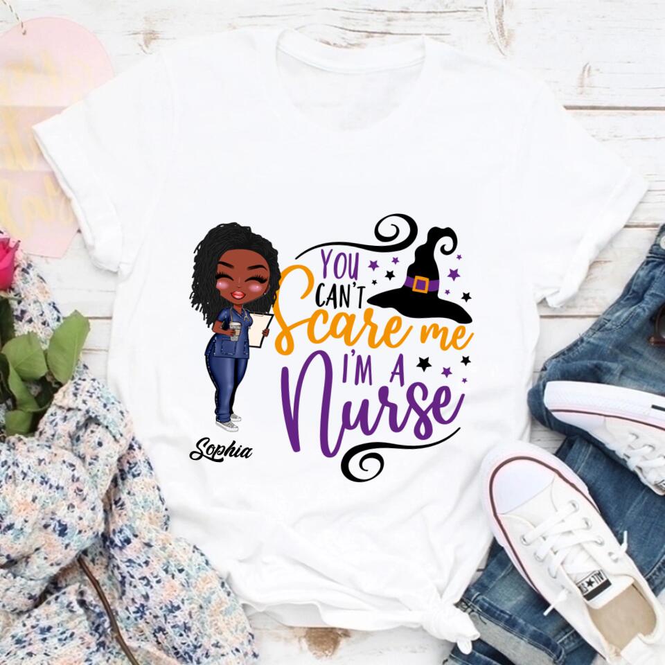 Nurse Life Nutrition Facts - Personalized T Shirt - Gift For Doctor &amp; Nurse - Glitter Leopard Design