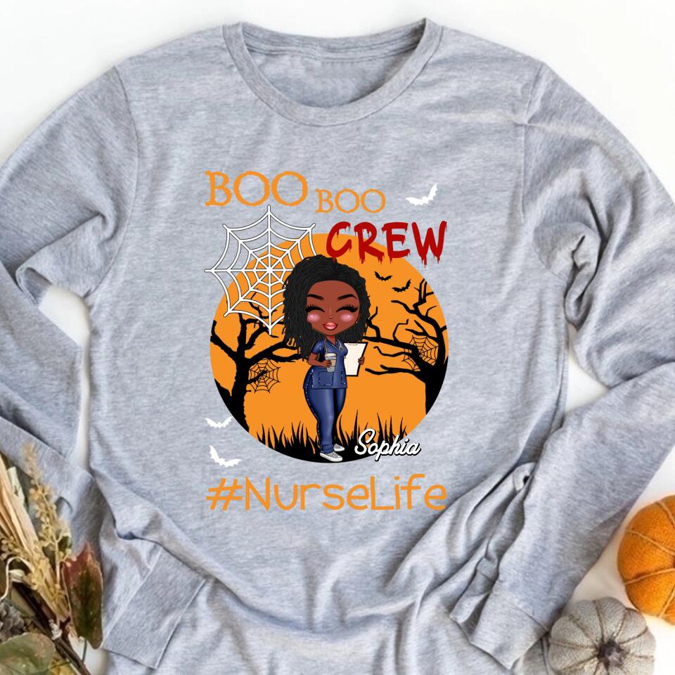 Nurse Life Nutrition Facts - Personalized T Shirt - Gift For Doctor &amp; Nurse - Glitter Leopard Design