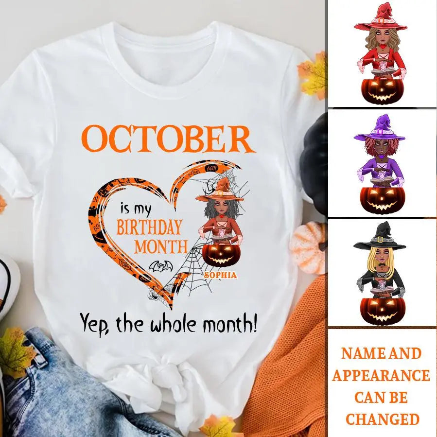 October Birthday Shirt, Custom Birthday Shirt, Queens are Born In October, October Birthday Shirts For Woman, October Birthday Gifts