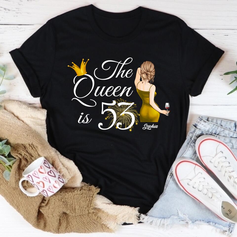 Custom Birthday Shirts, Chapter 53, Fabulous Since 1970 53rd Birthday Unique T Shirt For Woman, Her Gifts For 53 Years Old, Turning 53 Birthday Cotton Shirt