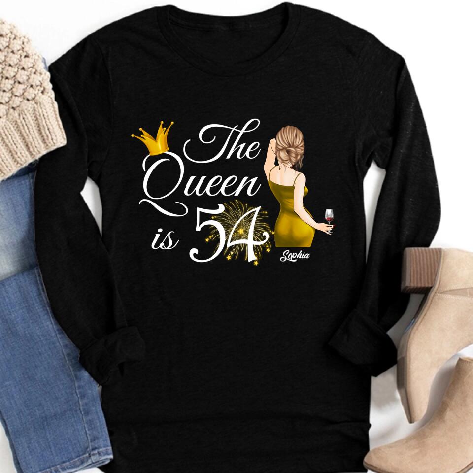 Custom Birthday Shirts, Chapter 54, Fabulous Since 1969 54th Birthday Unique T Shirt For Woman, Her Gifts For 54 Years Old, Turning 54 Birthday Cotton Shirt