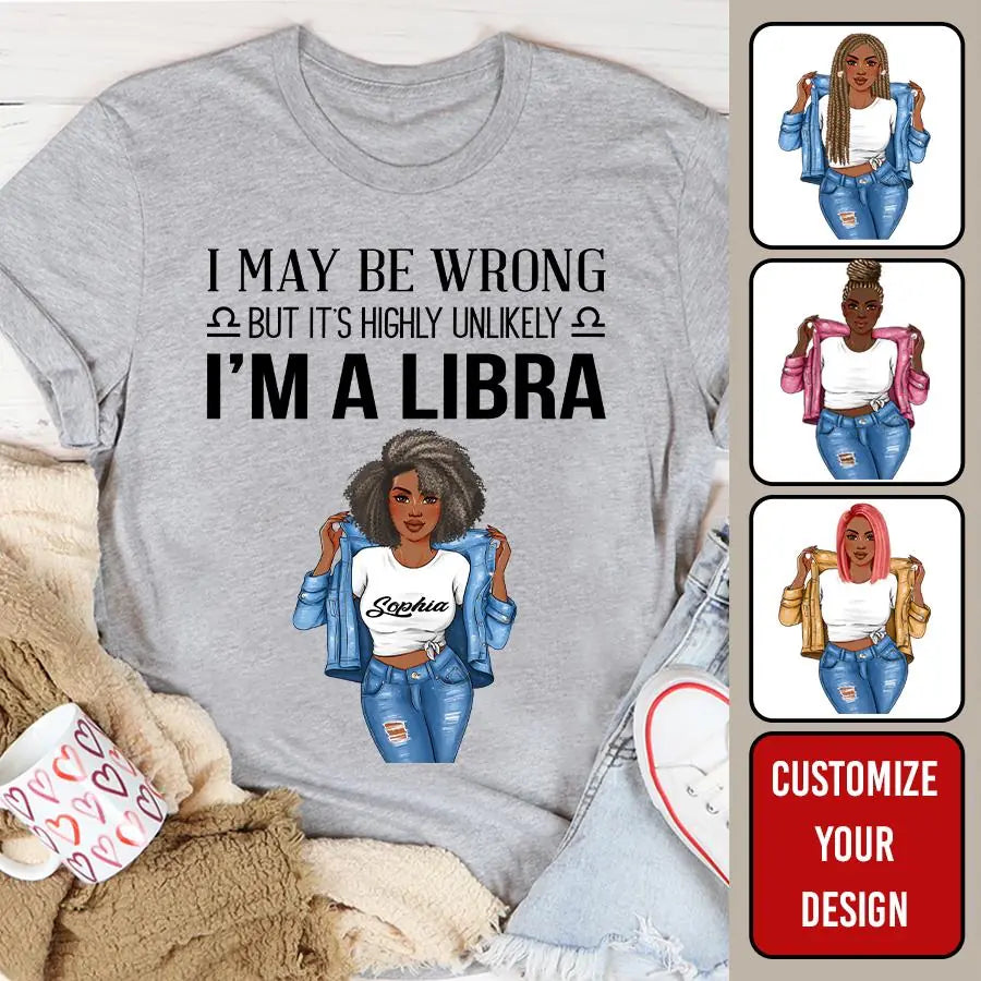 Custom Birthday Shirt, Libra Zodiac t shirt, Libra Birthday shirt, Libra t shirts for ladies, Libra queen t shirt, Libra Queen Birthday Shirt