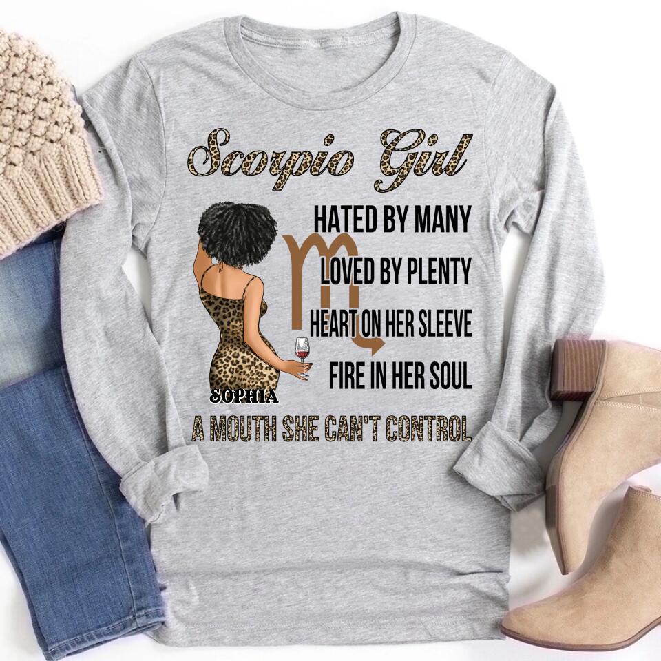 Custom Birthday Shirt, Scorpio Zodiac t shirt, Scorpio Birthday shirt, Scorpio t shirts for ladies, Scorpio queen t shirt, Scorpio Queen Birthday shirt