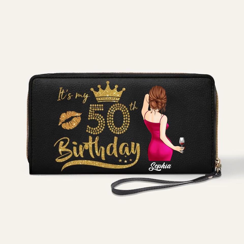 Long Wallet For Women, Fabulous Since 1972 50th Birthday, Her Gifts For 50 Years Old, Turning 50 Birthday, Personalized Long Wallet - Birthday Gift For Her, Girl, Woman