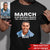 March Birthday Shirt, Custom Birthday Shirt, A Black King was born in March, March Birthday Shirts For Man, March Birthday Gifts