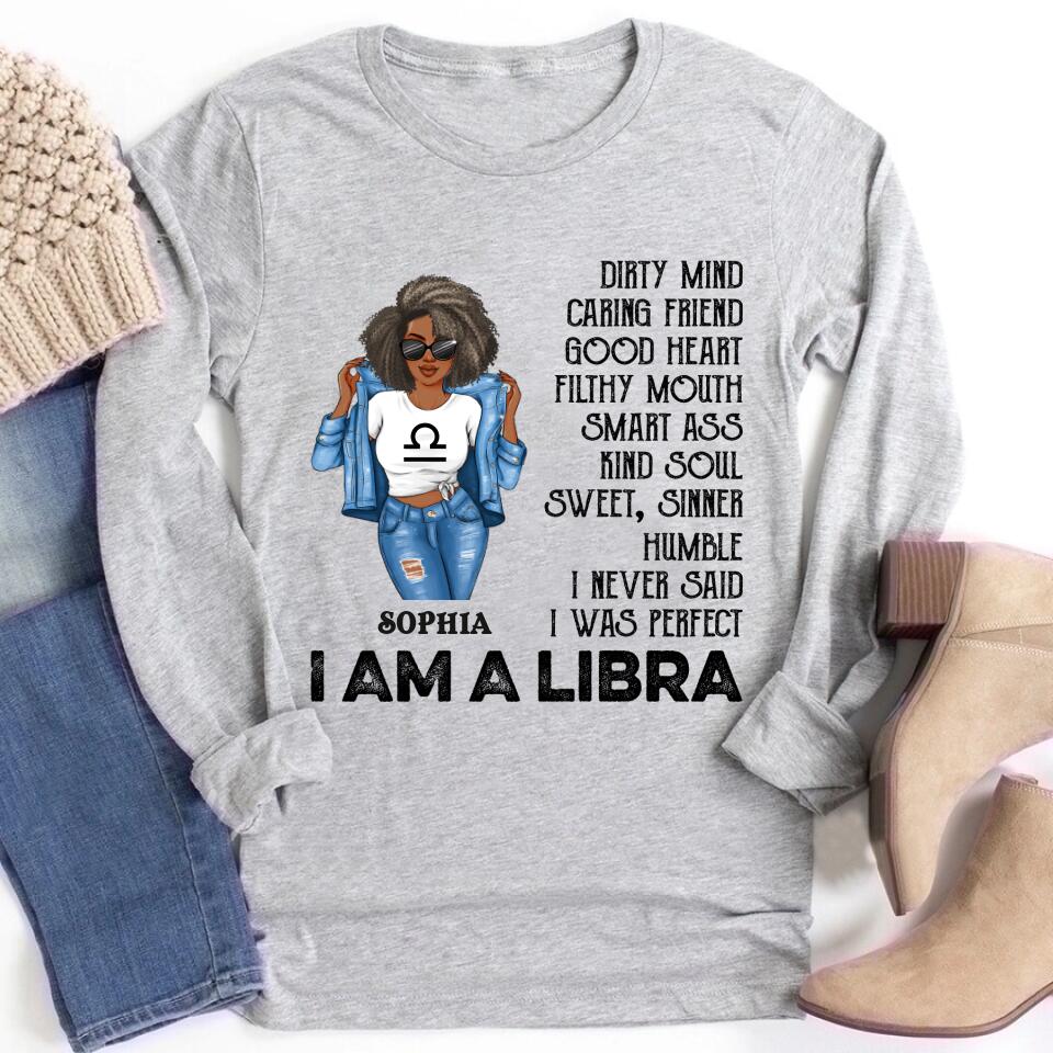 Custom Birthday Shirt, Libra Zodiac t shirt, Libra Birthday shirt, Libra t shirts for ladies, Libra queen t shirt, Libra Queen Birthday Shirt