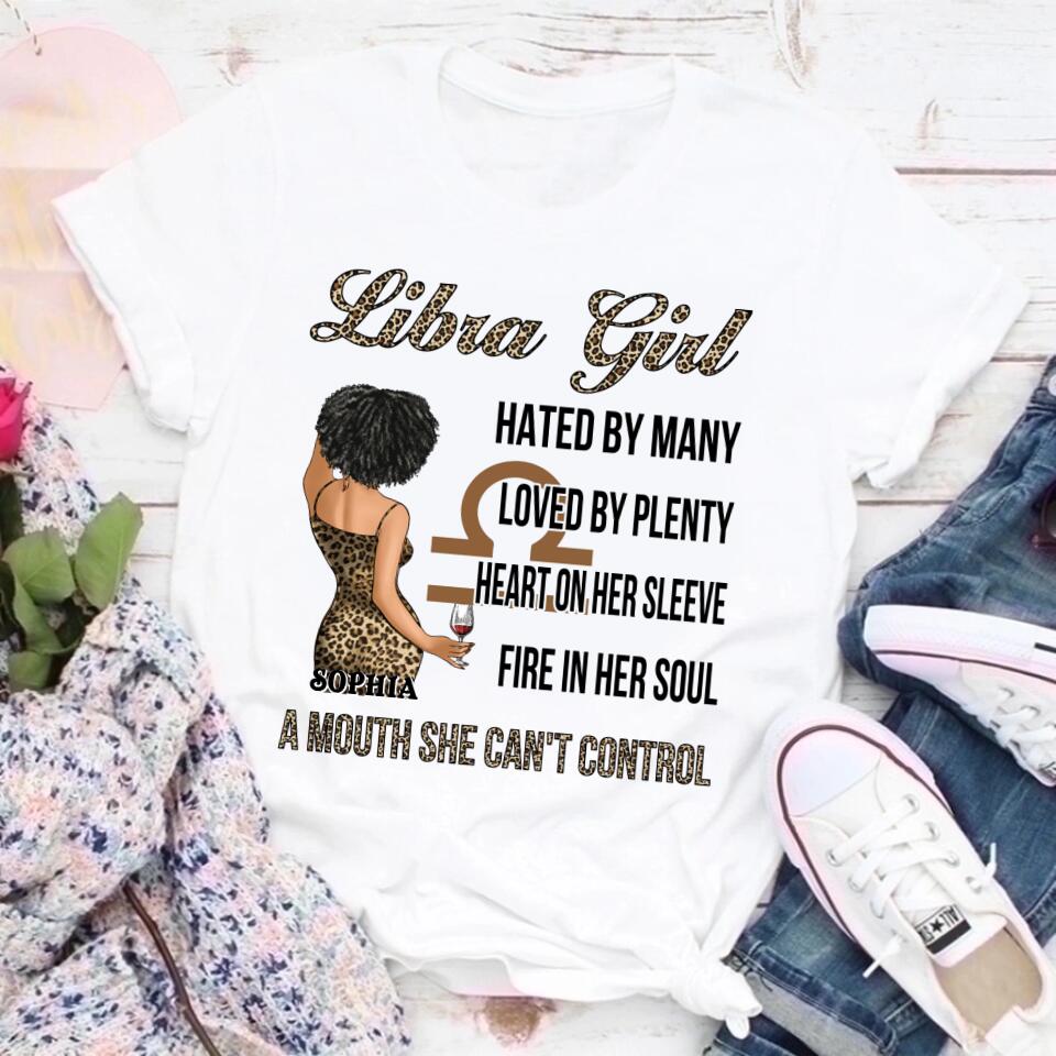 Custom Birthday Shirt, Libra Zodiac t shirt, Libra Birthday shirt, Libra t shirts for ladies, Libra queen t shirt, Libra Queen Birthday Shirt