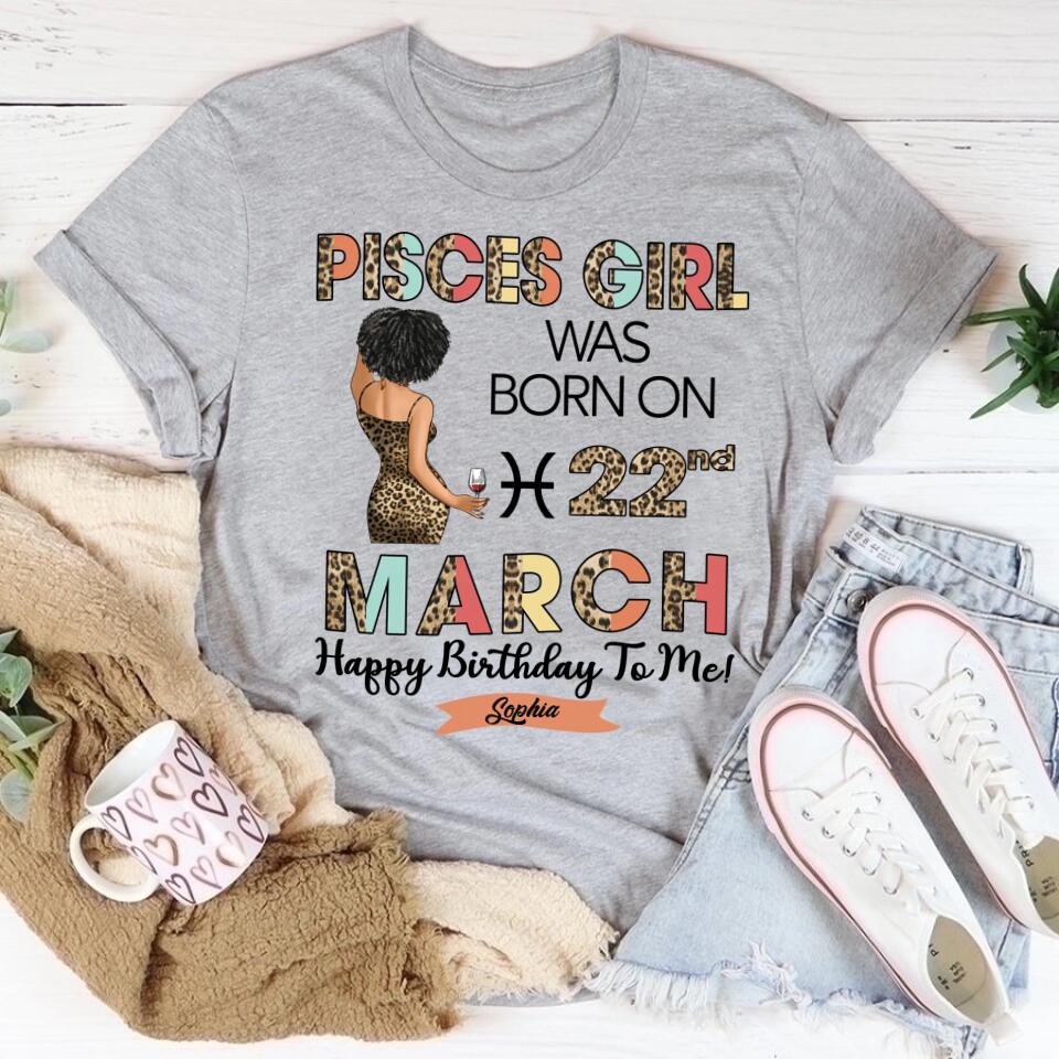 Custom Birthday Shirt, Pisces Zodiac t shirt, Pisces Birthday shirt, Pisces t shirts for ladies, Pisces queen t shirt, Pisces Queen Birthday shirt