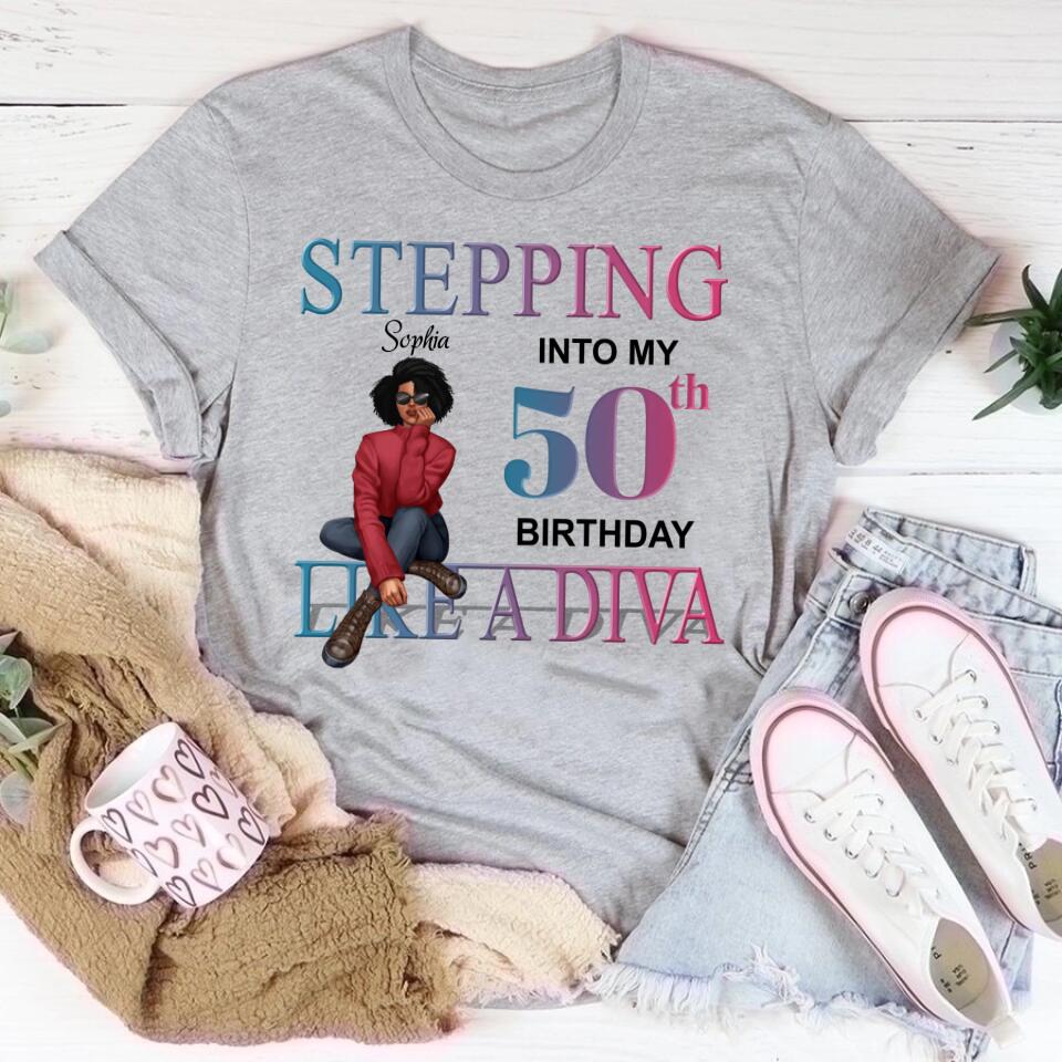 50th Birthday Shirts, Custom Birthday Shirts, Turning 50 Shirt, Gifts For Women Turning 50, 50 And Fabulous Shirt, 1972 Shirt, 50th Birthday Shirts For Her