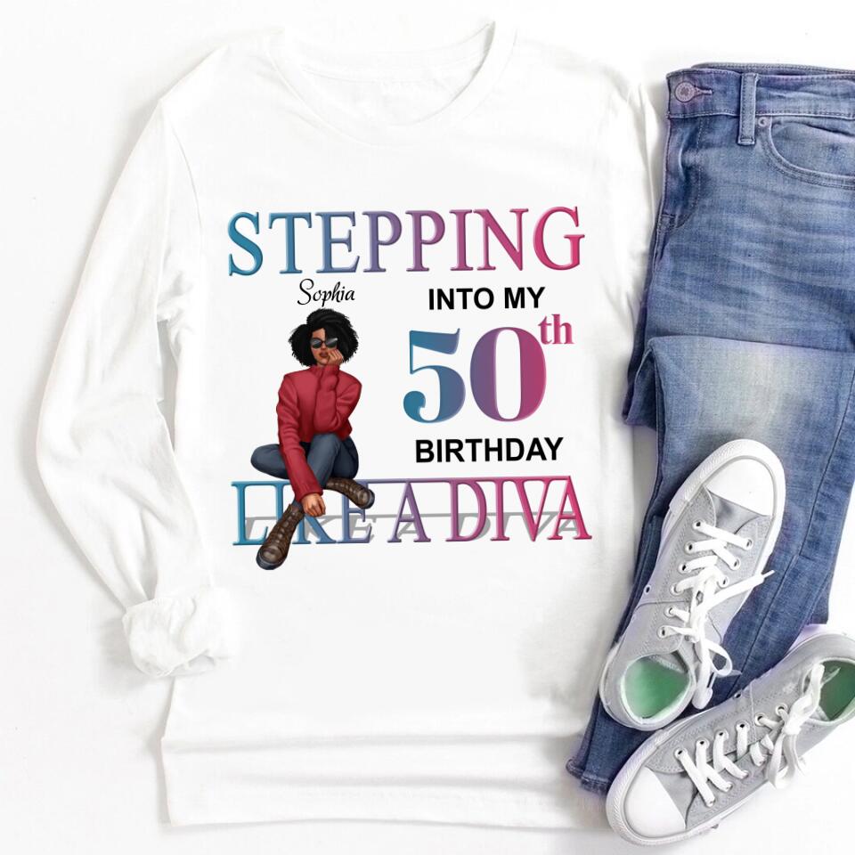 50th Birthday Shirts, Custom Birthday Shirts, Turning 50 Shirt, Gifts For Women Turning 50, 50 And Fabulous Shirt, 1972 Shirt, 50th Birthday Shirts For Her