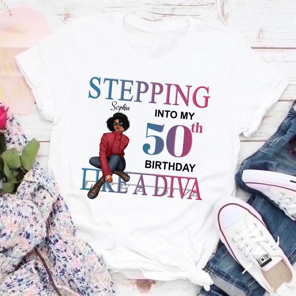 50th Birthday Shirts, Custom Birthday Shirts, Turning 50 Shirt, Gifts For Women Turning 50, 50 And Fabulous Shirt, 1972 Shirt, 50th Birthday Shirts For Her