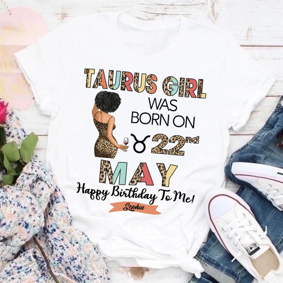 Taurus Birthday Shirt, Custom Birthday Shirt, Queens Born In Taurus, Taurus Birthday Gifts, Taurus Shirts For Woman