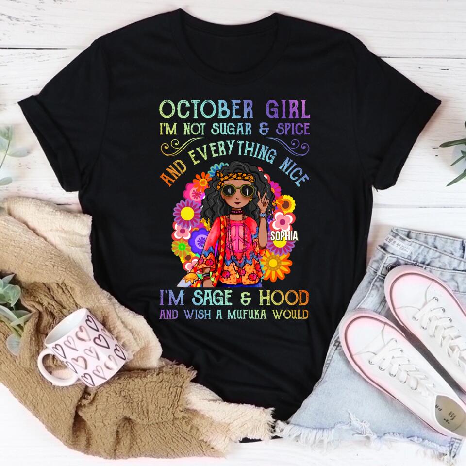 October Birthday Shirt, Custom Birthday Shirt, Queens are Born In October, October Birthday Shirts For Woman, October Birthday Gifts