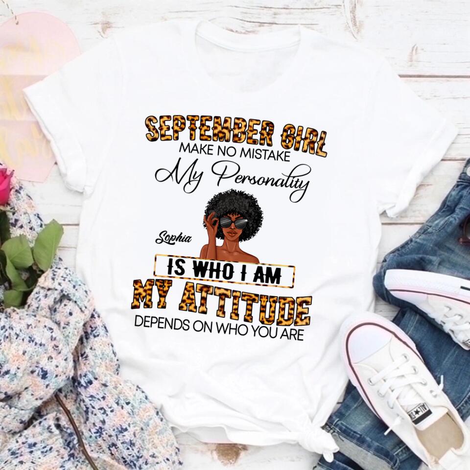September Birthday Shirt, Custom Birthday Shirt, Queens are Born In September, September Birthday Shirts For Woman, September Birthday Gifts