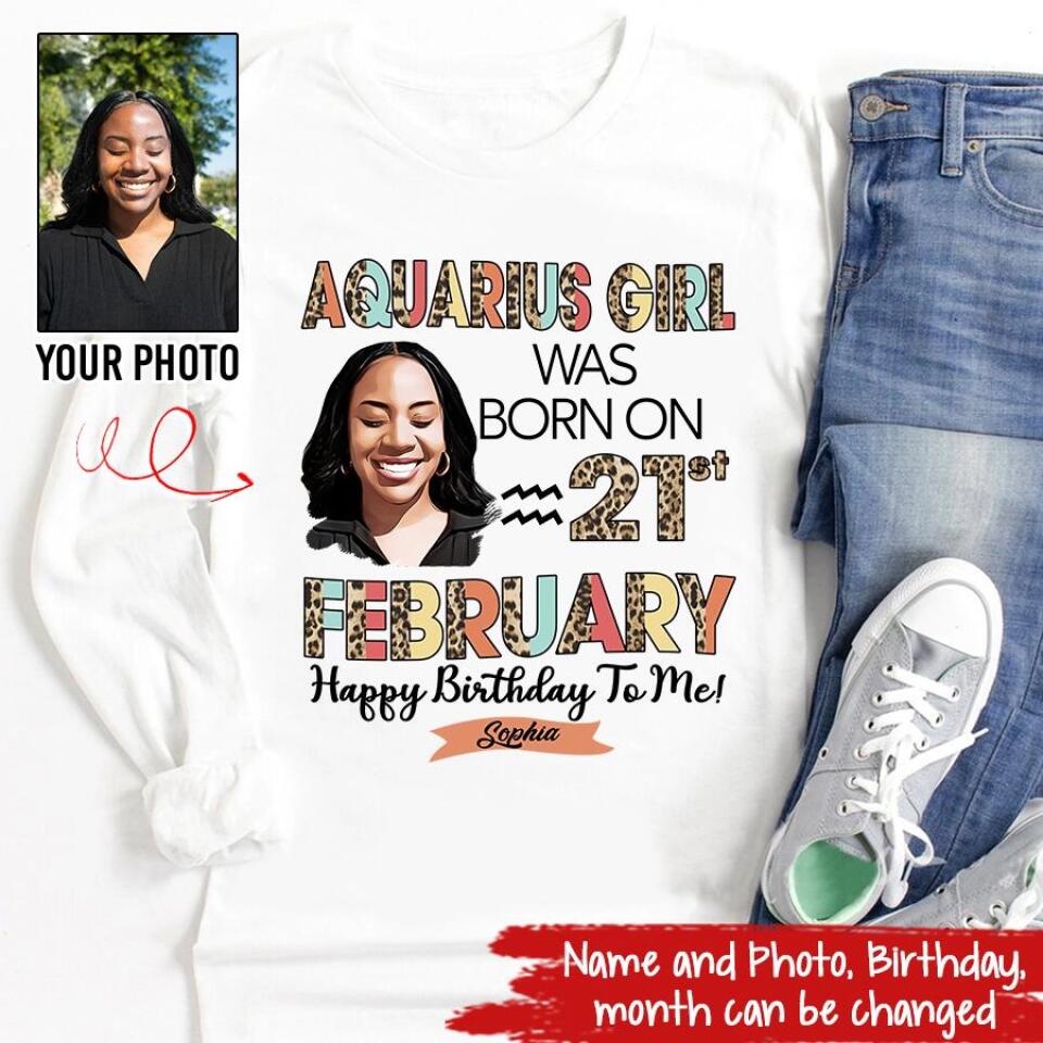 Custom Birthday Shirt, Aquarius t shirt, Aquarius Birthday shirt, Aquarius t shirts for ladies, Aquarius queen t shirt, Aquarius Queen Birthday shirt