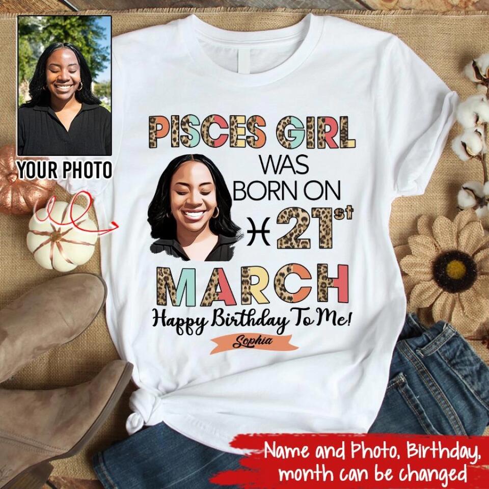 Custom Birthday Shirt, Pisces Zodiac t shirt, Pisces Birthday shirt, Pisces t shirts for ladies, Pisces queen t shirt, Pisces Queen Birthday shirt