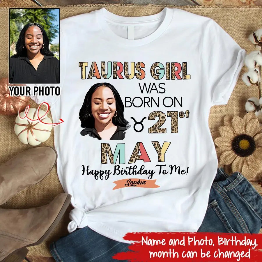 Custom Birthday Shirt, Taurus Zodiac t shirt, Taurus Birthday shirt, Taurus t shirts for ladies, Taurus queen t shirt, Taurus Queen Birthday shirt