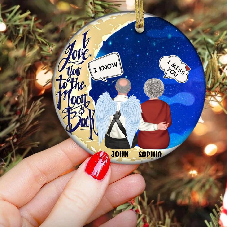 Personalized Memorial Ornaments, In Memory Ornaments, first christmas in heaven ornament, Memorial Ornaments With Picture