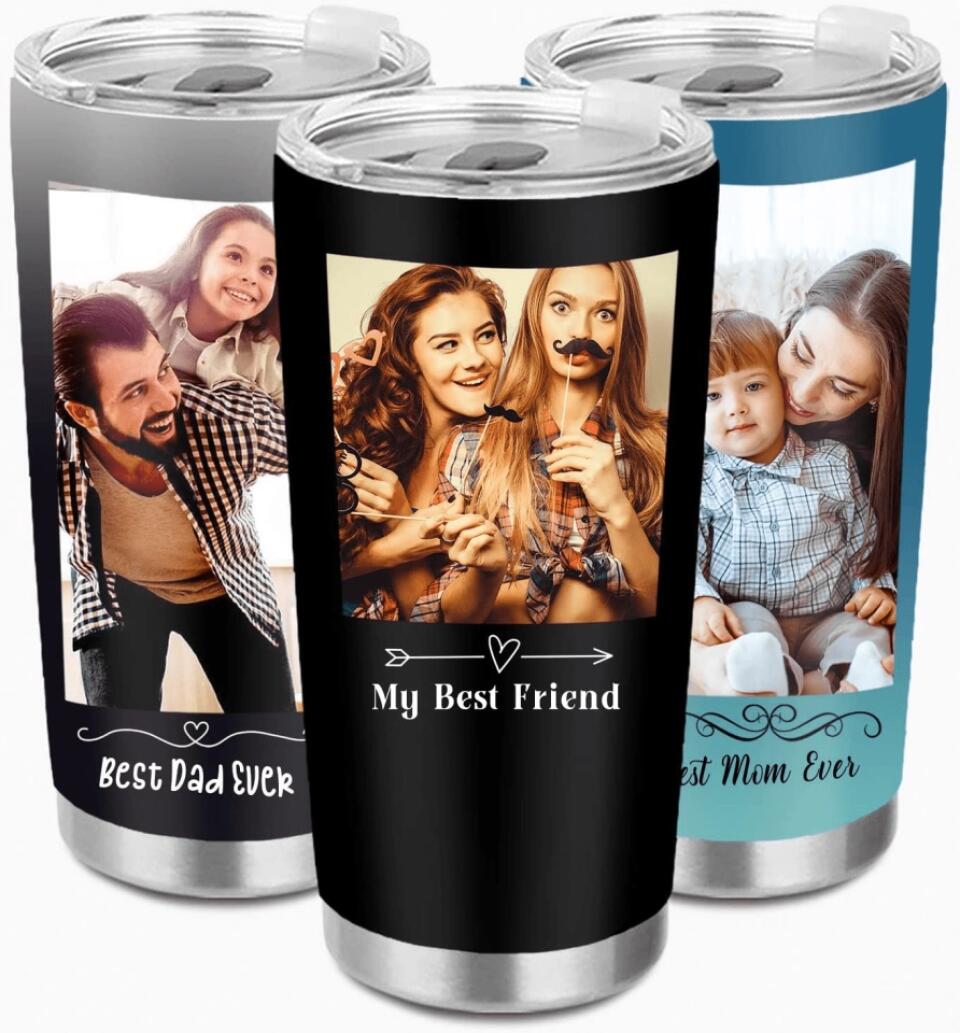 BEST DAD SCRIPT | Personalized Metal Coffee Mug