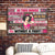 In This House We Do Cancer Poster, Custom Breast Cancer Awareness Poster, Breast Cancer Supporter Poster - Full Size 18"x12" 24"x16" 36"x24" Please Custom Poster Unframed