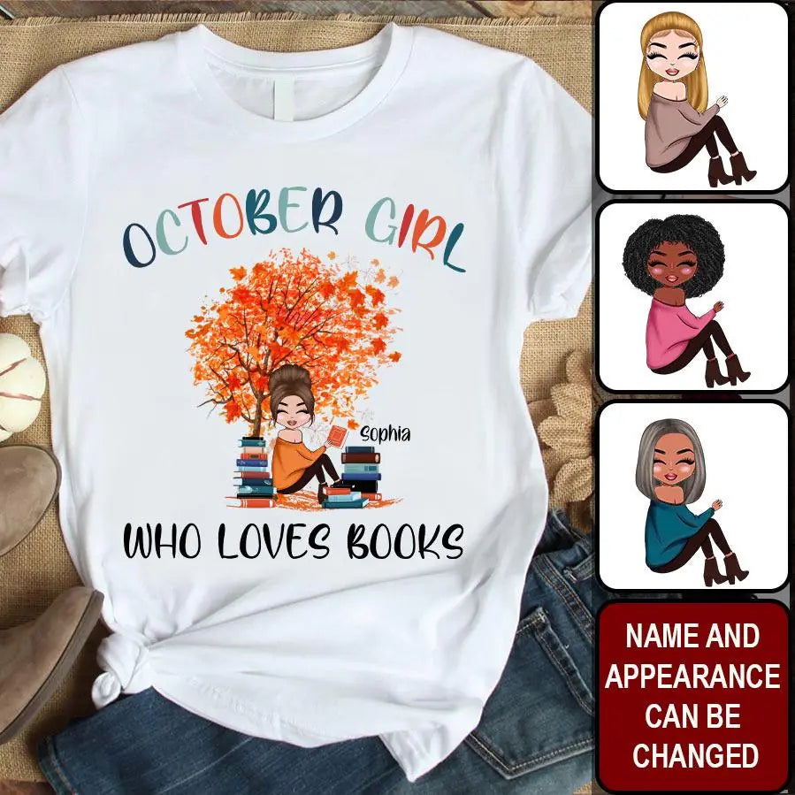 October Birthday Shirt, Custom Birthday Shirt, Queens are Born In October, October Birthday Shirts For Woman, October Birthday Gifts