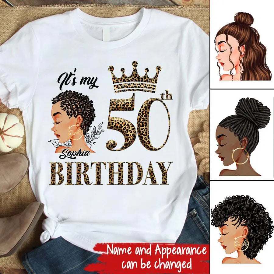 50th Birthday Shirts, Custom Birthday Shirts, Turning 50 Shirt, Gifts For Women Turning 50, 50th Birthday Shirts For Her