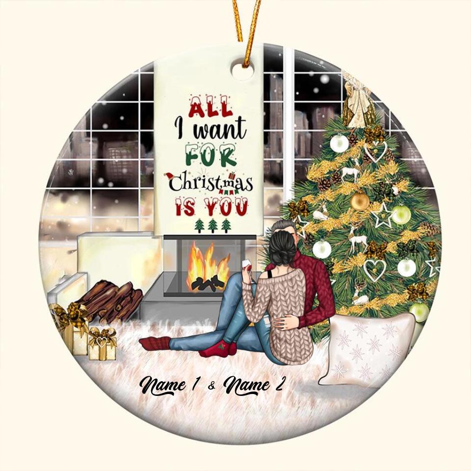 Our First Christmas Ornament 2022, Personalized our first Christmas ornaments, First Christmas as Mr and Mrs ornament