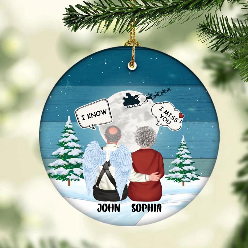 Personalized Memorial Ornaments, In Memory Ornaments, First Christmas In Heaven Ornament, Memorial Ornaments With Picture