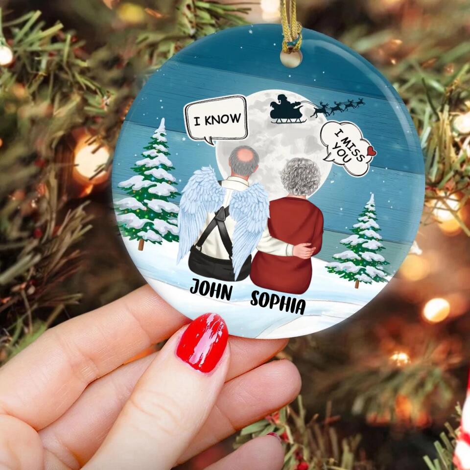 Personalized Memorial Ornaments, In Memory Ornaments, First Christmas In Heaven Ornament, Memorial Ornaments With Picture