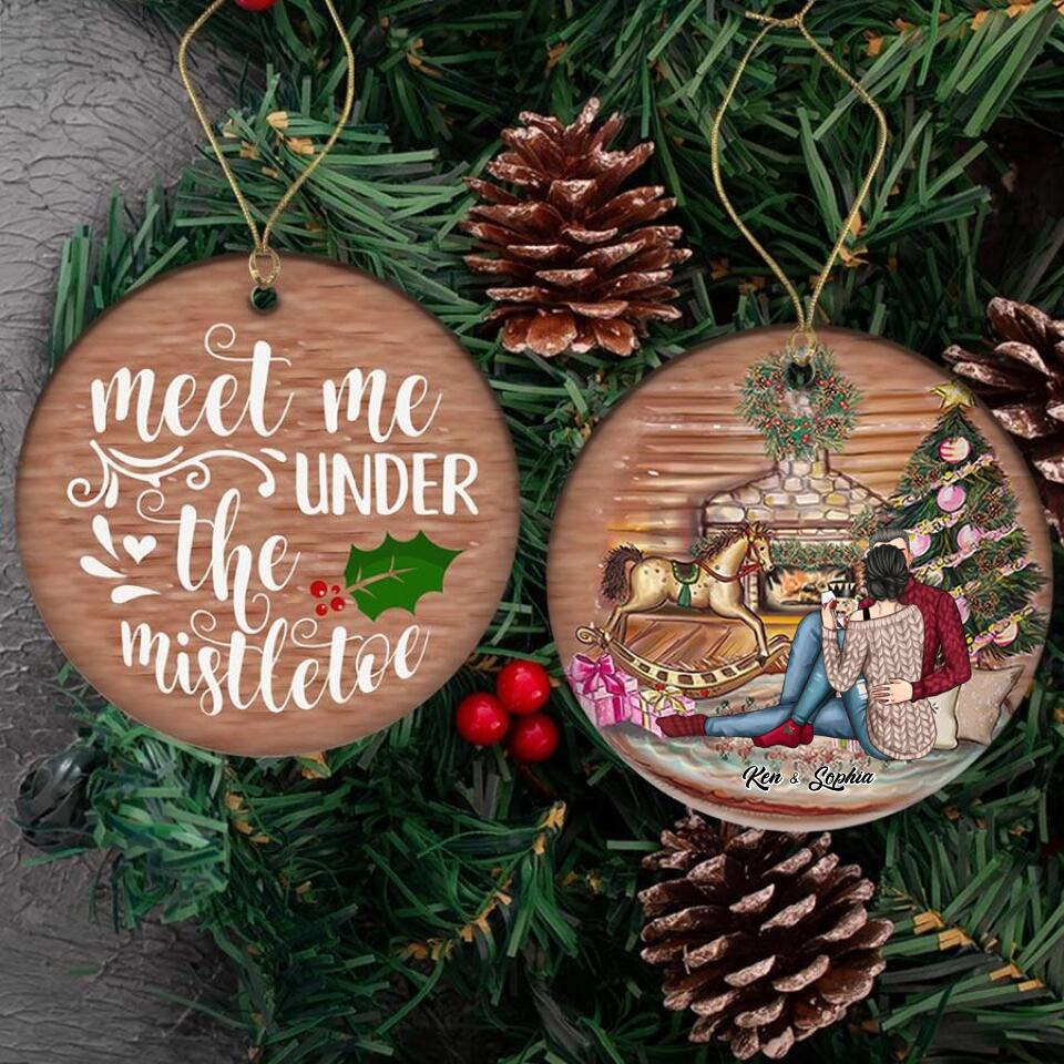 Our First Christmas Ornament 2022, Personalized our first Christmas ornaments, First Christmas as Mr and Mrs ornament