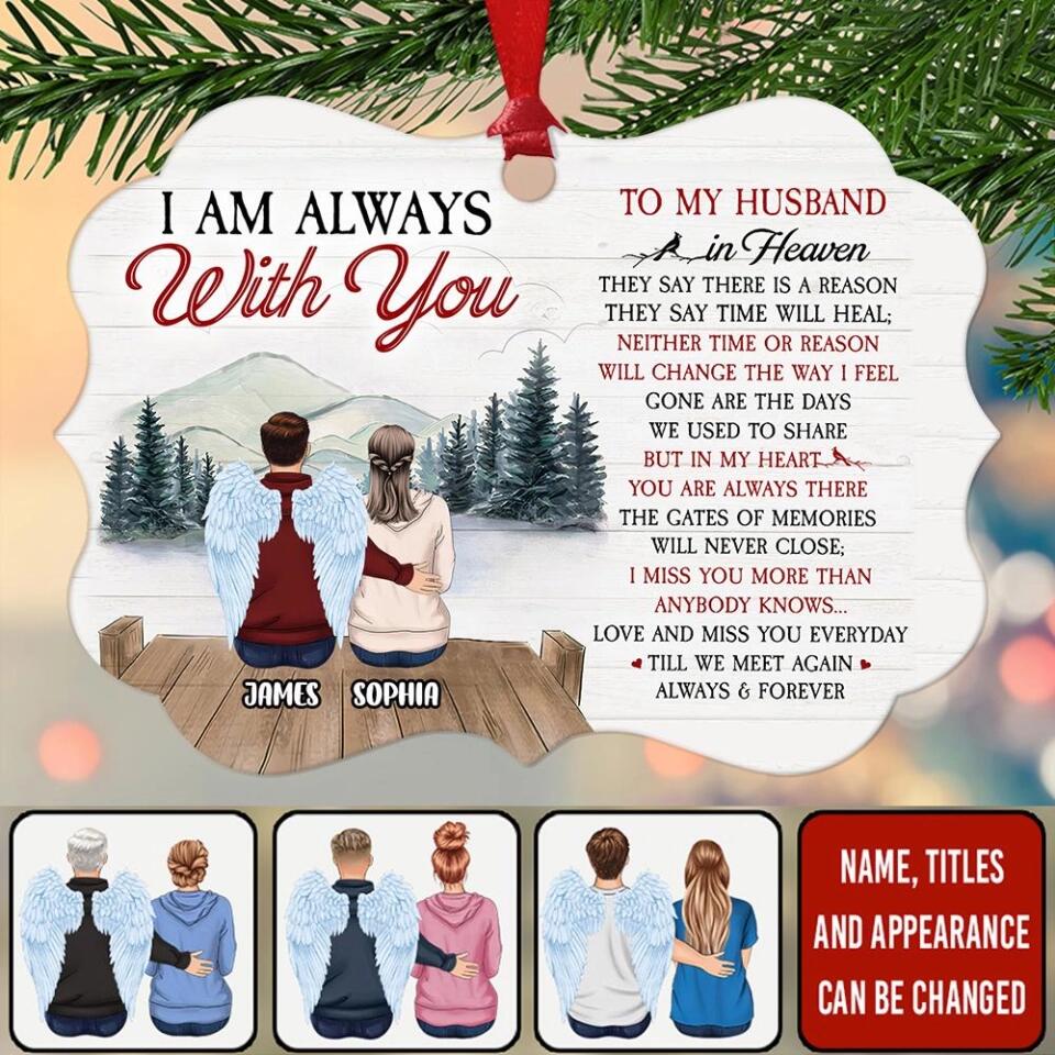 Personalized Memorial Ornaments, In Memory Oraments, first christmas in heaven ornament, Memorial Ornaments With Picture