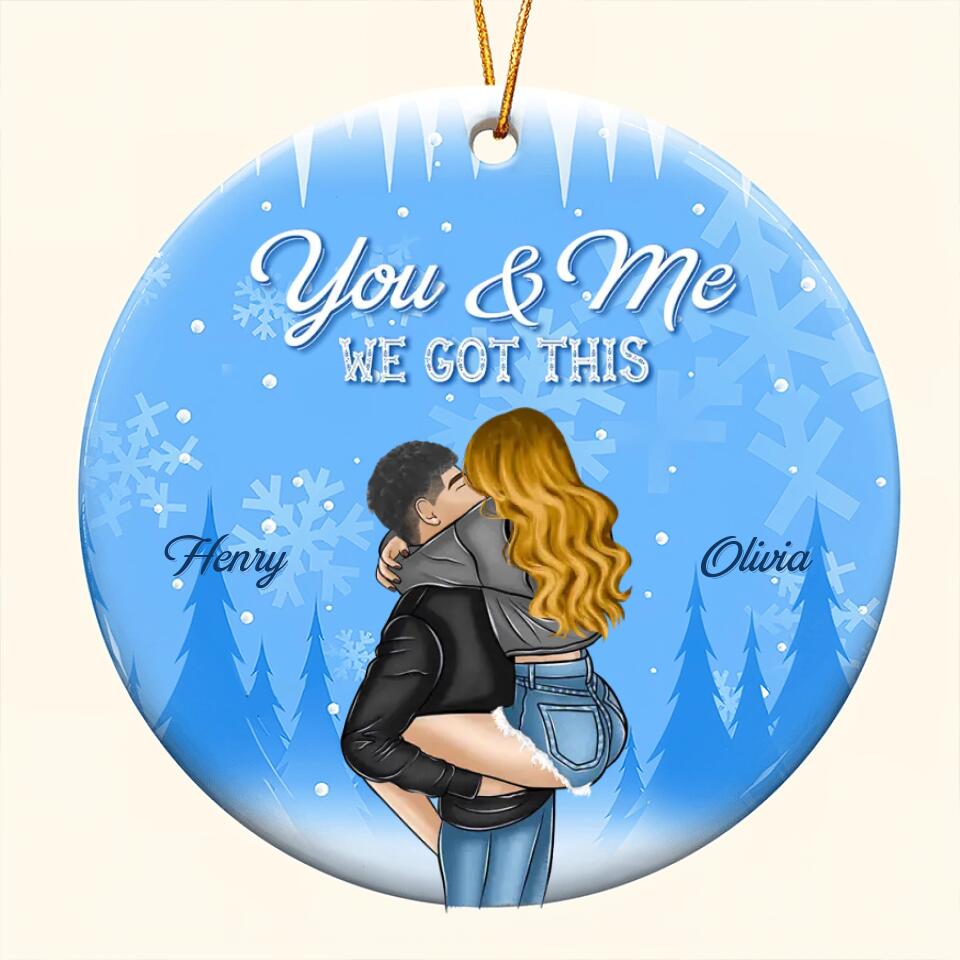Our First Christmas Ornament 2022, Personalized Our First Christmas Ornaments, First Christmas As Mr And Mrs Ornament
