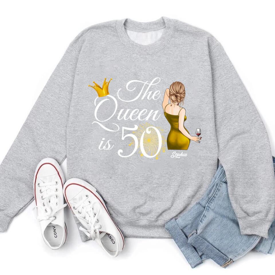 I&#39;m 50 shirt Vintage 1973 Shirt, 50th Birthday Unique Gifts For Woman,50th Birthday Ideas Turning 50 Years Old Cotton Shirt