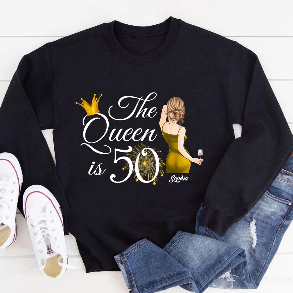 I&#39;m 50 shirt Vintage 1973 Shirt, 50th Birthday Unique Gifts For Woman,50th Birthday Ideas Turning 50 Years Old Cotton Shirt