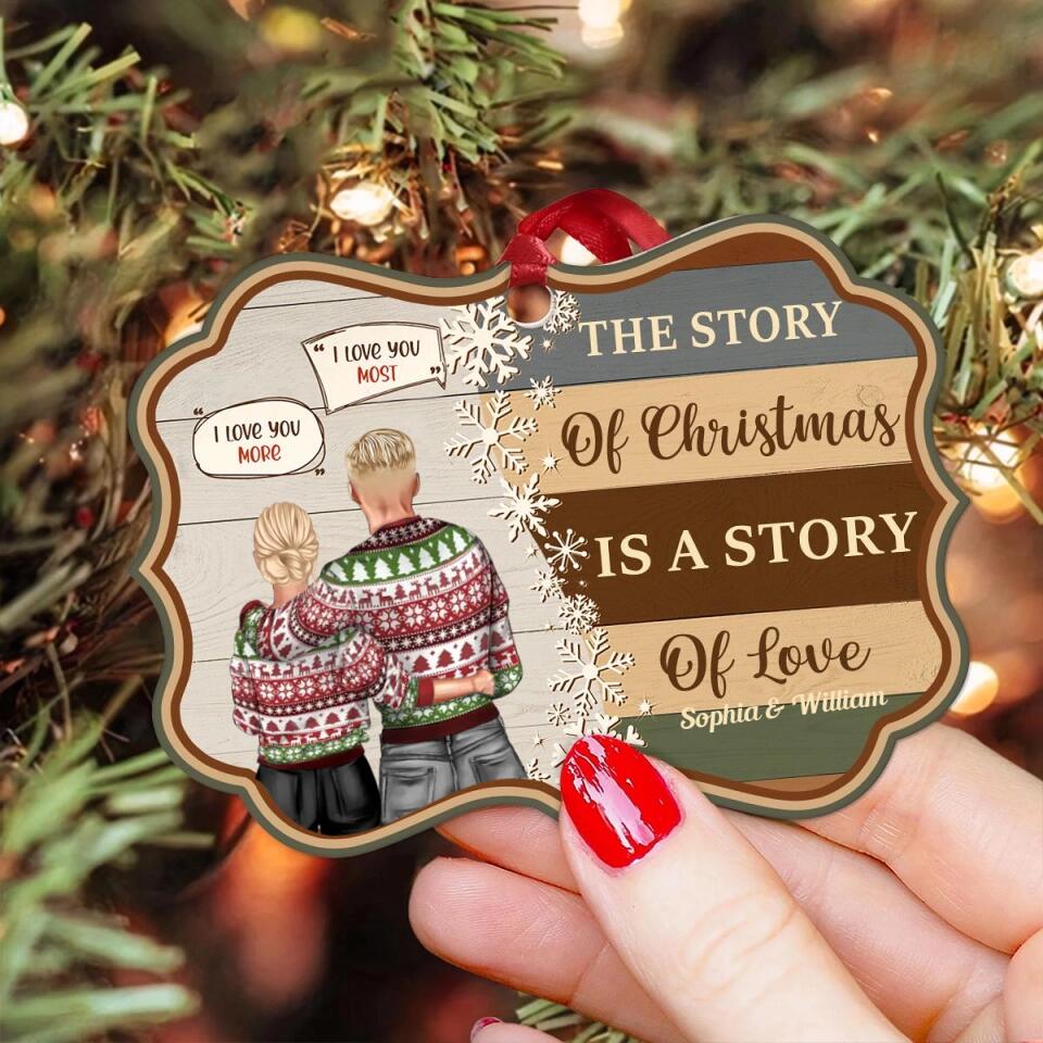 Our First Christmas Ornament 2022, Personalized Our First Christmas Ornaments, First Christmas As Mr And Mrs Ornament