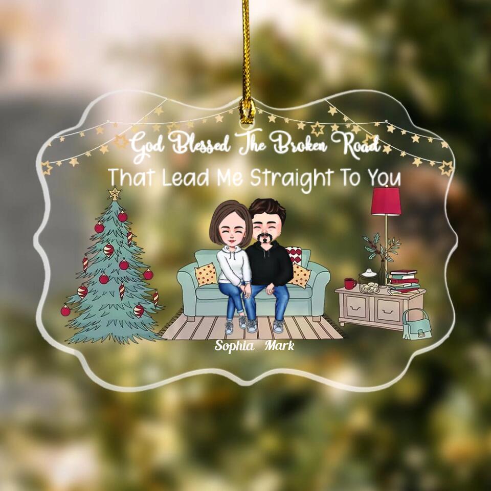 Our First Christmas Ornament 2022, Personalized Our First Christmas Ornaments, First Christmas As Mr And Mrs Ornament