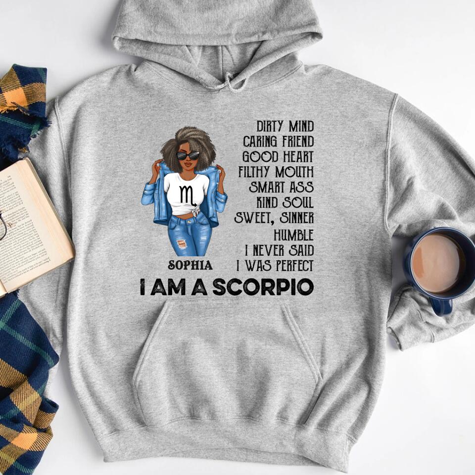 Custom Birthday Shirt, Scorpio Zodiac t shirt, Scorpio Birthday shirt, Scorpio t shirts for ladies, Scorpio queen t shirt, Scorpio Queen Birthday shirt