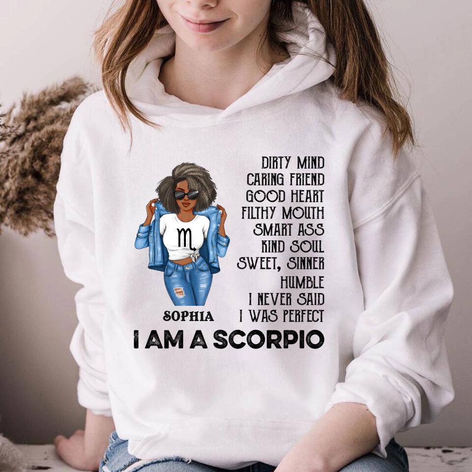 Custom Birthday Shirt, Scorpio Zodiac t shirt, Scorpio Birthday shirt, Scorpio t shirts for ladies, Scorpio queen t shirt, Scorpio Queen Birthday shirt
