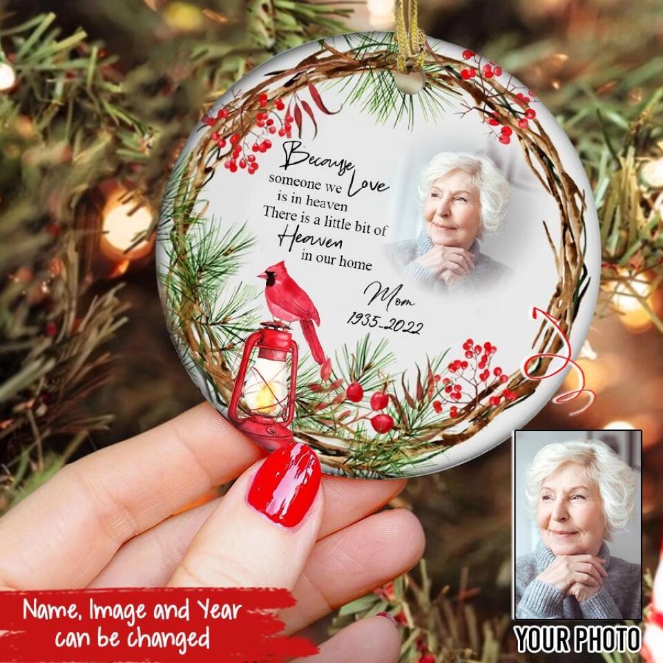 My Beloved Mother Christmas Tree Memorial Ornament