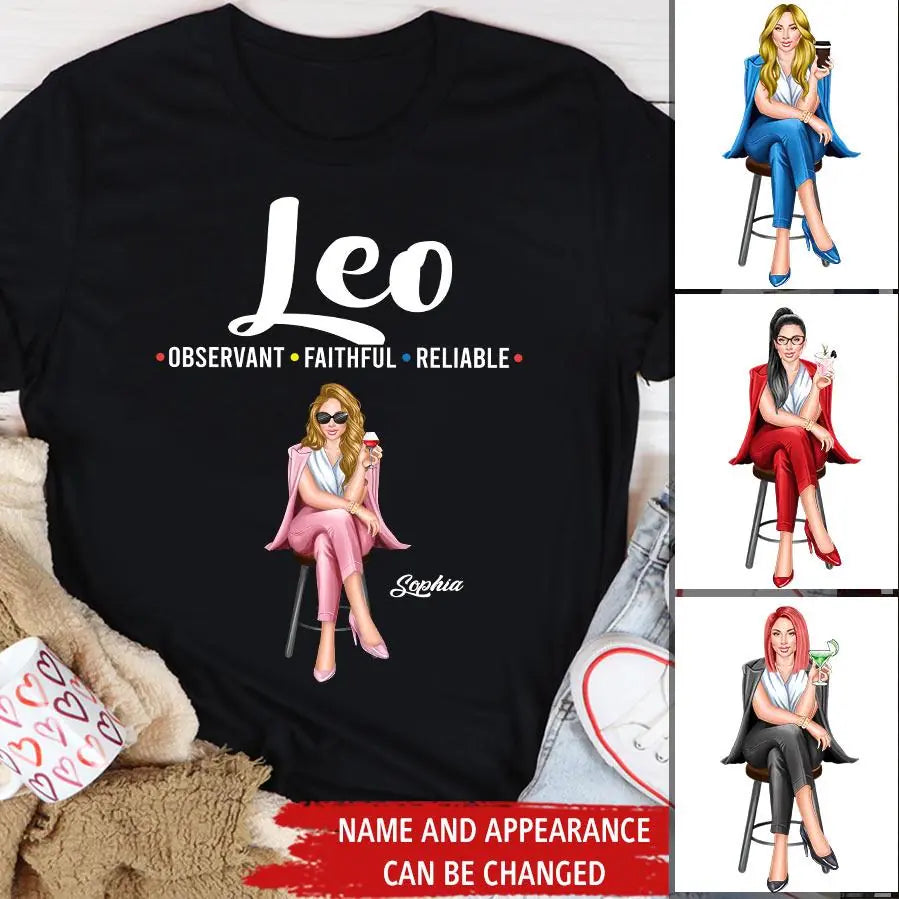 Custom Birthday Shirt, Leo Zodiac T Shirt, Leo Birthday Shirt, Leo T Shirts For Ladies, Leo Queen T Shirt, Leo Queen Birthday Shirt