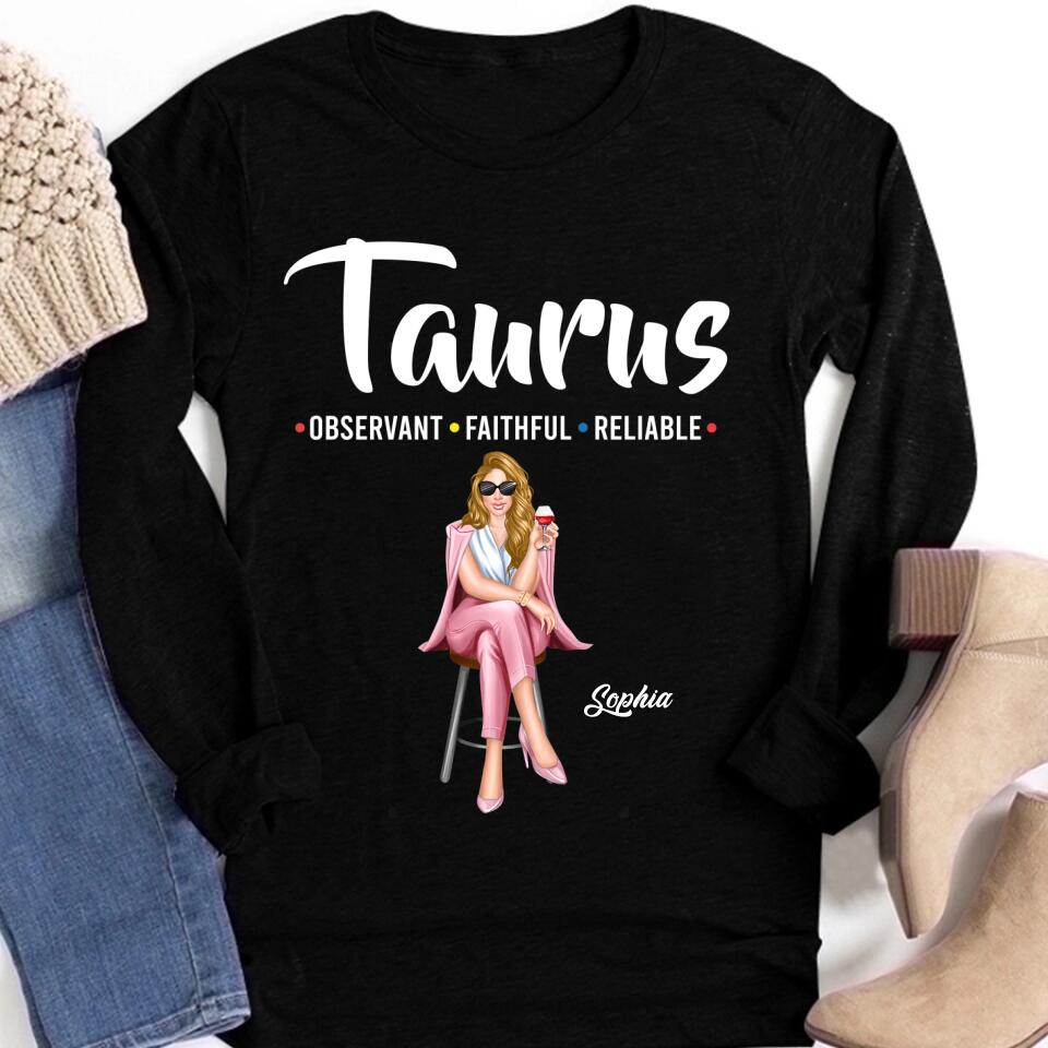 Custom Birthday Shirt, Taurus Zodiac T Shirt, Taurus Birthday Shirt, Taurus T Shirts For Ladies, Taurus Queen T Shirt, Taurus Queen Birthday Shirt