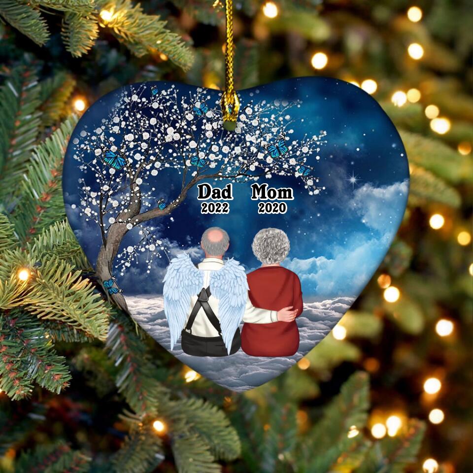 Personalized Memorial Ornaments, In Memory Ornaments, first christmas in heaven ornament, Memorial Ornaments With Picture