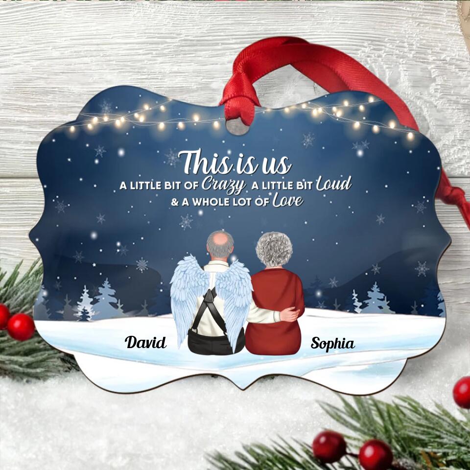 Personalized Memorial Ornaments, In Memory Oraments, first christmas in heaven ornament, Memorial Ornaments With Picture