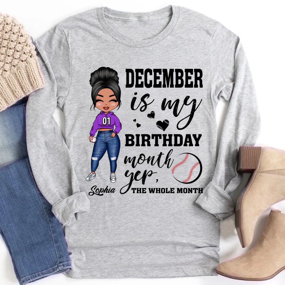 December Birthday Shirt, Custom Birthday Shirt, Queens Are Born In December, December Birthday Shirts For Woman, December Birthday Gifts