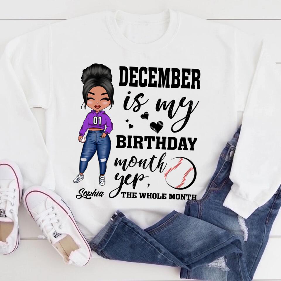 December Birthday Shirt, Custom Birthday Shirt, Queens Are Born In December, December Birthday Shirts For Woman, December Birthday Gifts