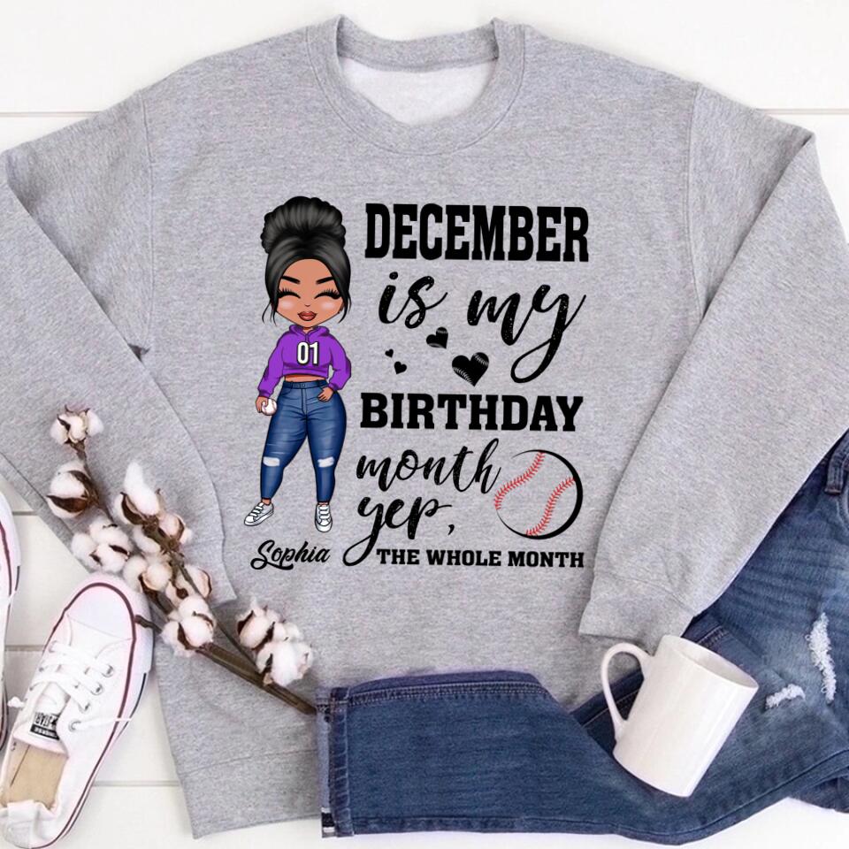December Birthday Shirt, Custom Birthday Shirt, Queens Are Born In December, December Birthday Shirts For Woman, December Birthday Gifts