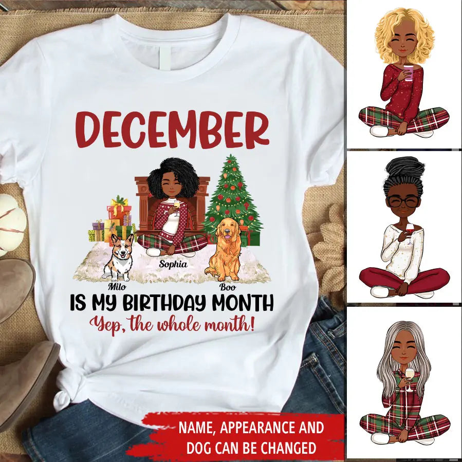 December Birthday Shirt, Custom Birthday Shirt, Queens Are Born In December, December Birthday Shirts For Woman, December Birthday Gifts